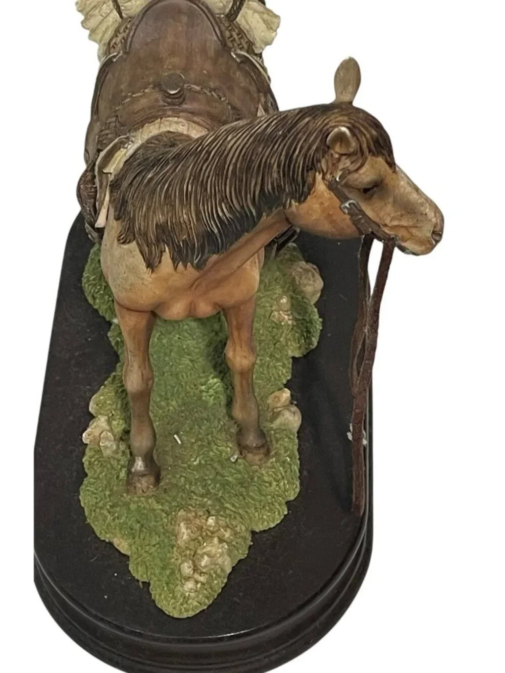 San Francisco Music Box Company Horse Figurine Bonanza Theme Song Western 1992